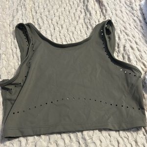 Echt workout top olive green small EUC